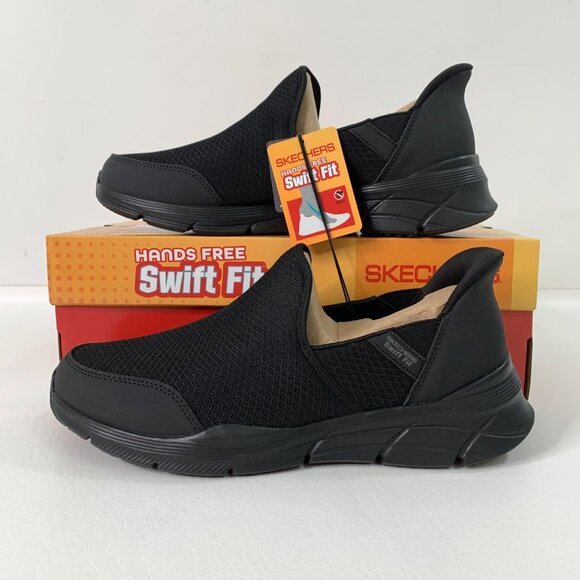 Skechers Men's Shoes 9.5 Equalizer Hands Free Swift Fit Athletic Mesh 4.0 Shoes - Picture 2 of 9